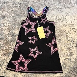 Pink Starry Kids Tank Top